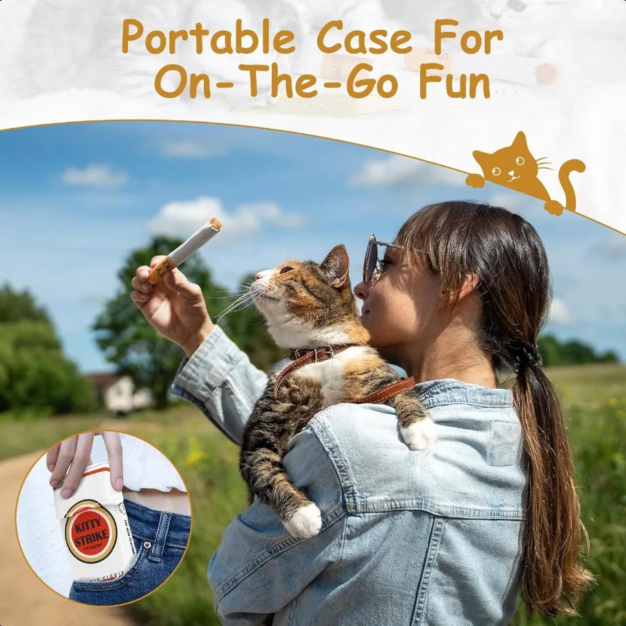 Catnip Toys For Cats Pack Of 3 Organic Catnip Filled Teether Kicker Toys