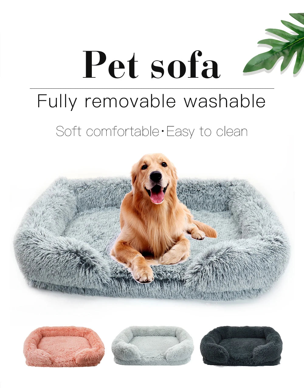 Jiangsu Orthopedic Thickened Dog Bed With Removable Washable Cover