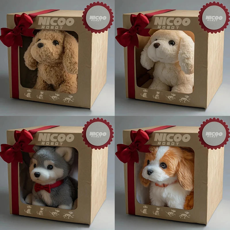 Hign-concerned Robot Puppy Realistic Interactive Pet Dog