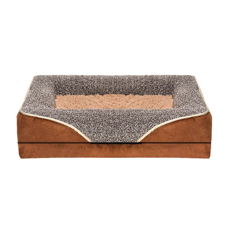 CN Jiangsu Removable Washable Pet Bed With Raised Edges