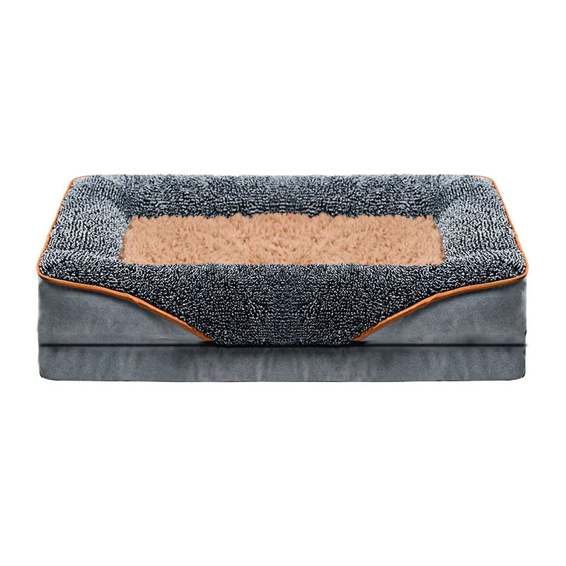 CN Jiangsu Removable Washable Pet Bed With Raised Edges