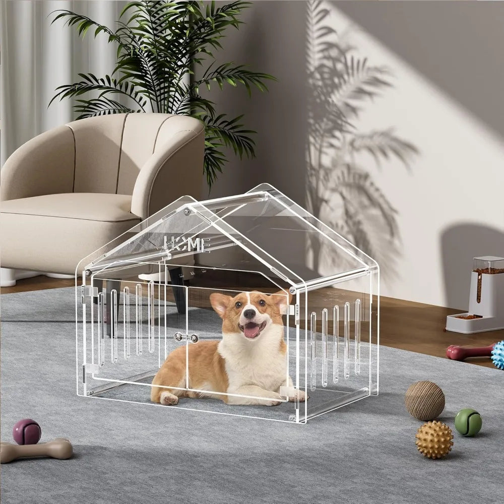 Hign-concerned Acrylic Indoor Dog House For Small Dogs And Cats