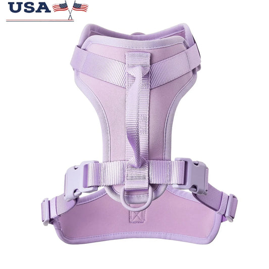 XMSJ Comfort Control Neoprene Dog Harness Adjustable For Outdoor Walks