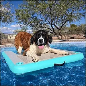 Pet Docking Platform Dog Ramp With 3D Steps EVA Pads