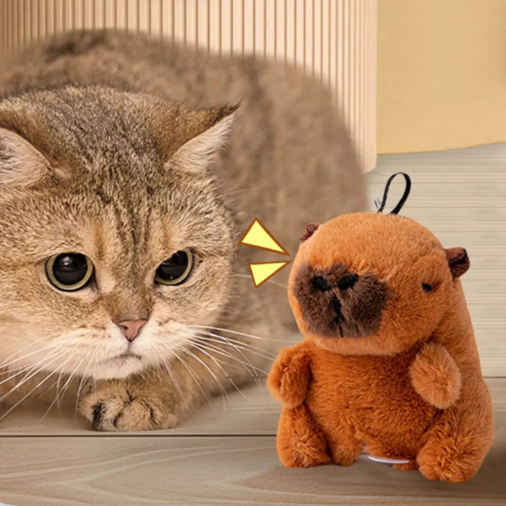 CN Guangdong Flying Bird Cat Toy Chirping Plush Interactive Kitten