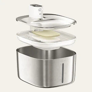 APETDOLA Wireless Cat And Dog Water Fountain Auto Sensor