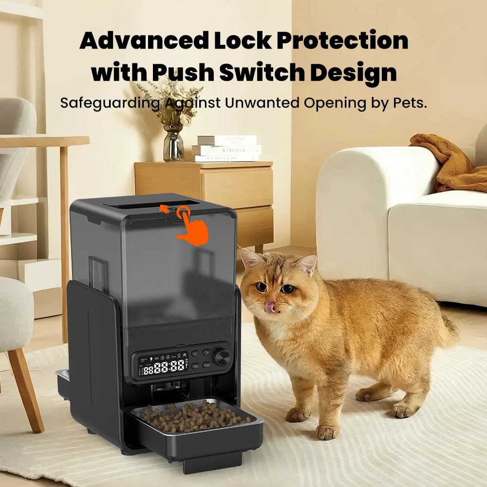 Cityflee Smart Pet Feeder Automatic With Timed Feeding