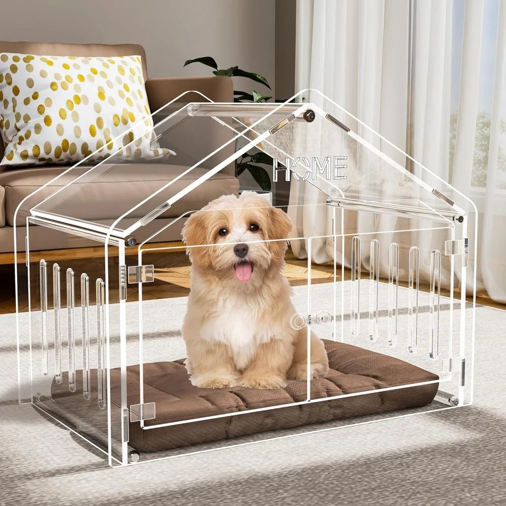 Hign-concerned Acrylic Indoor Dog House For Small Dogs And Cats