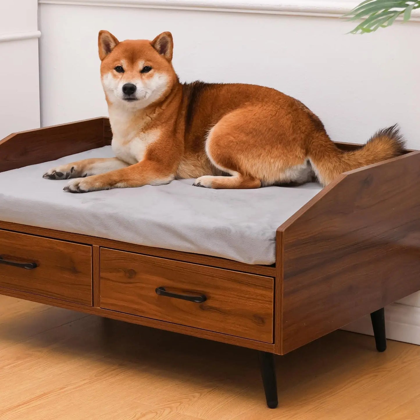 XMSJ Elevated Dog Bed Frame With Mattress