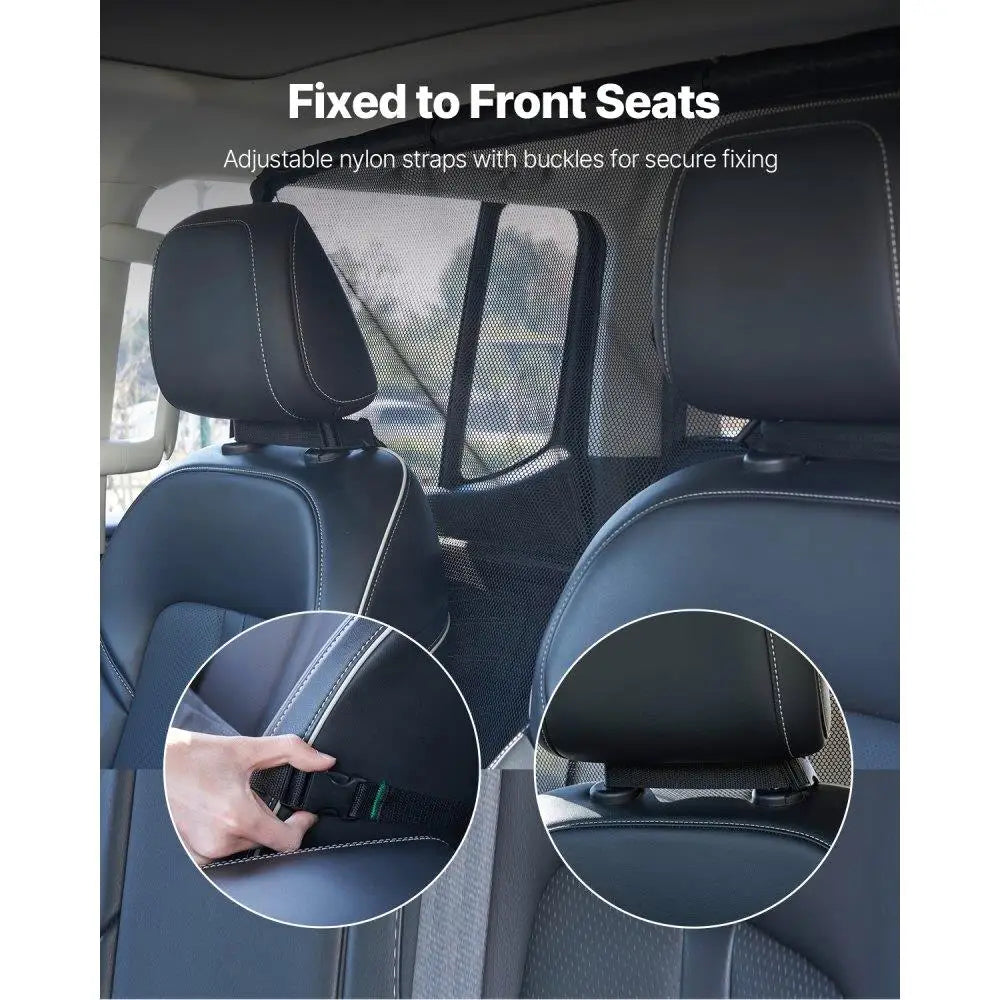 Hign-concerned Dog Car Barrier Front Seats Installation Divider Fits Cars Trucks SUVs