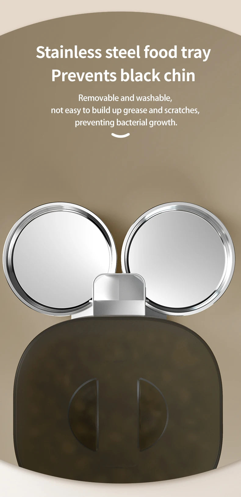 PAPIFEED Dual Bowl Smart Automatic Pet Feeder With WiFi