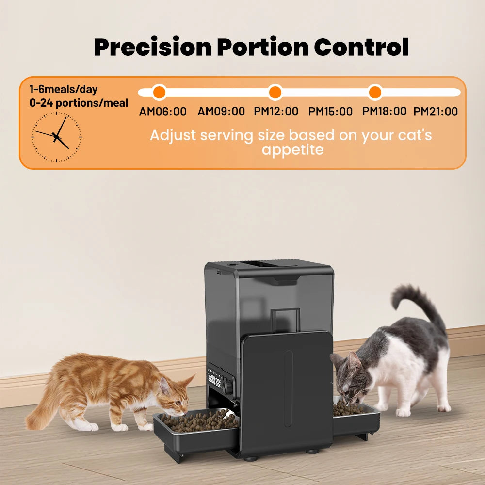 Cityflee Smart Pet Feeder Automatic With Timed Feeding