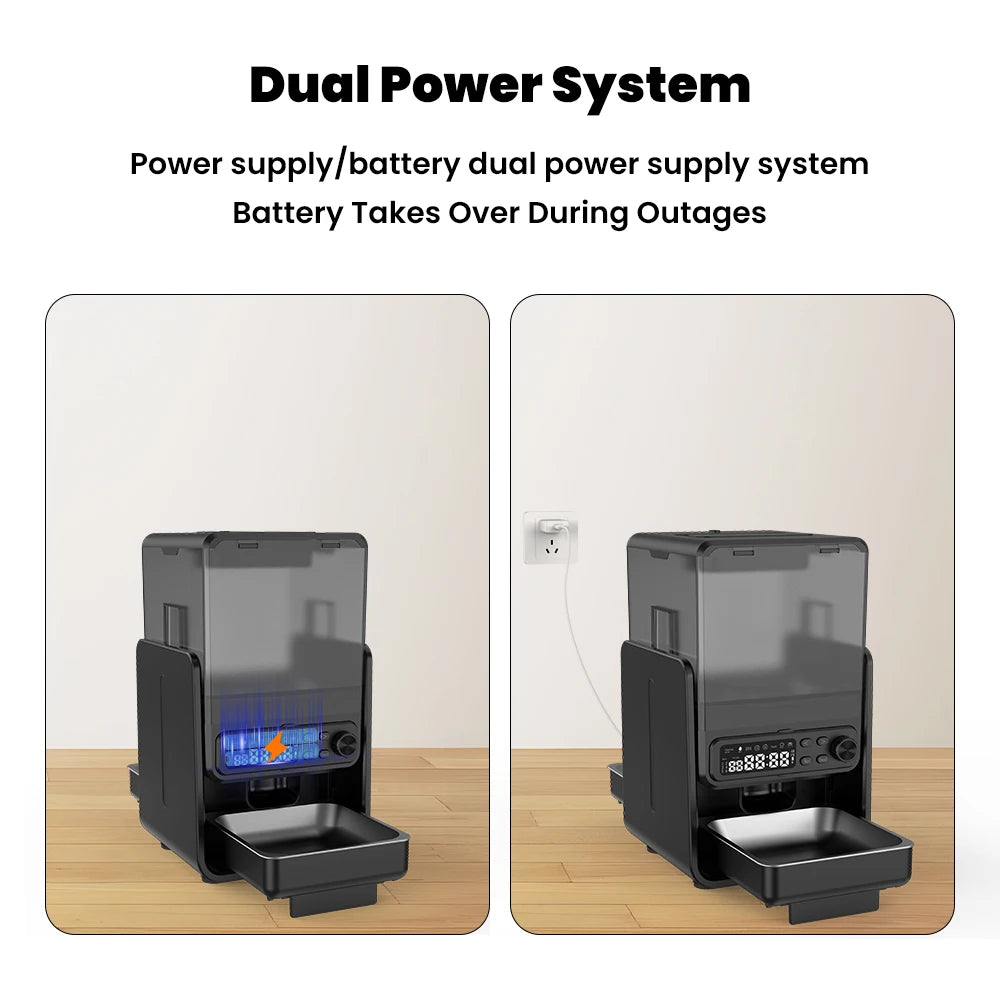 Cityflee Smart Pet Feeder Automatic With Timed Feeding