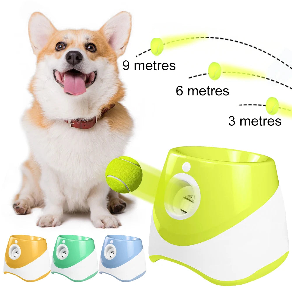 Alloet Tennis Ball Launcher Pinball Machine For Dogs