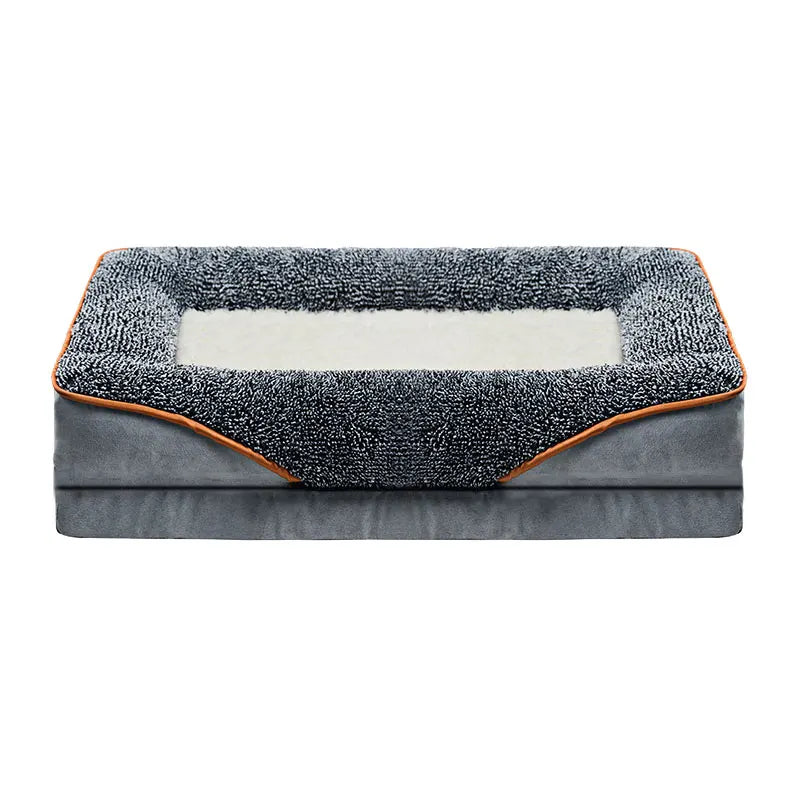 CN Jiangsu Removable Washable Pet Bed With Raised Edges
