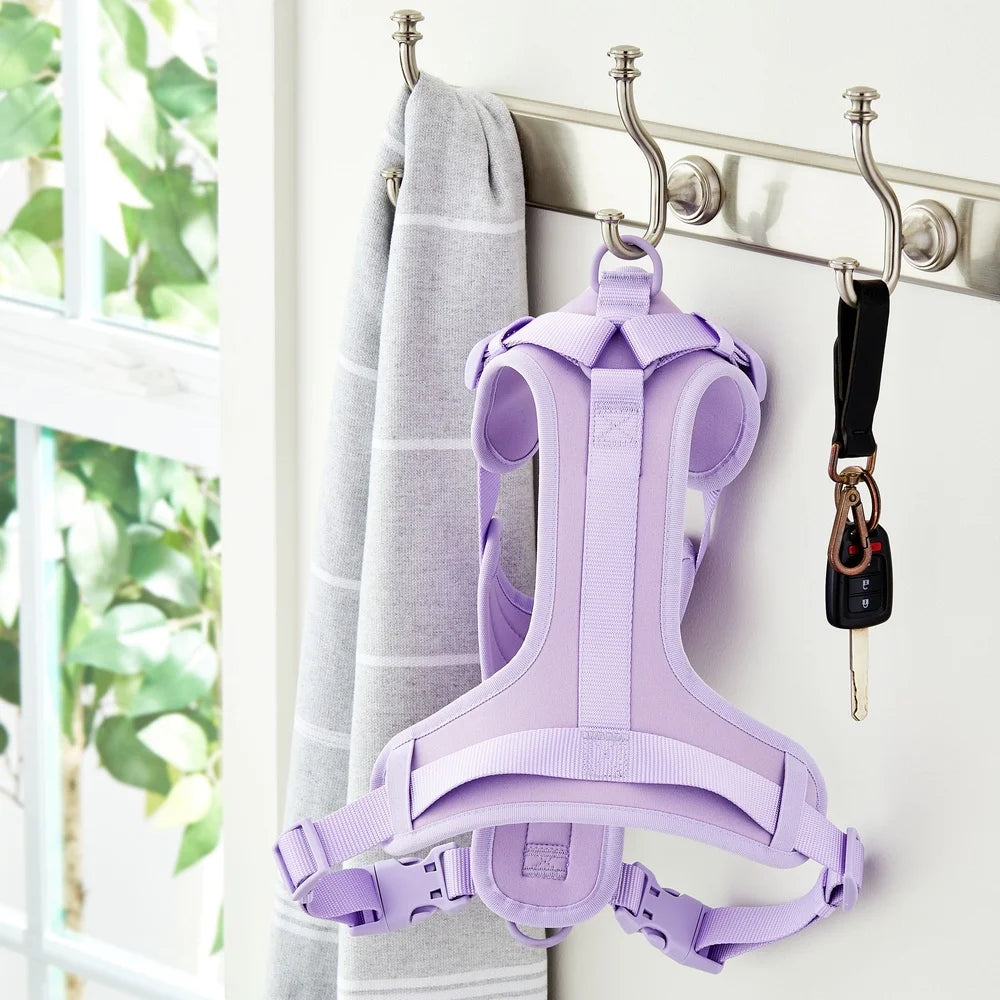 XMSJ Comfort Control Neoprene Dog Harness Adjustable For Outdoor Walks