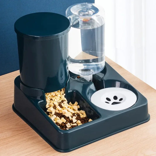 Hign-concerned 2-In-1 Automatic Cat Feeder And Water Dispenser
