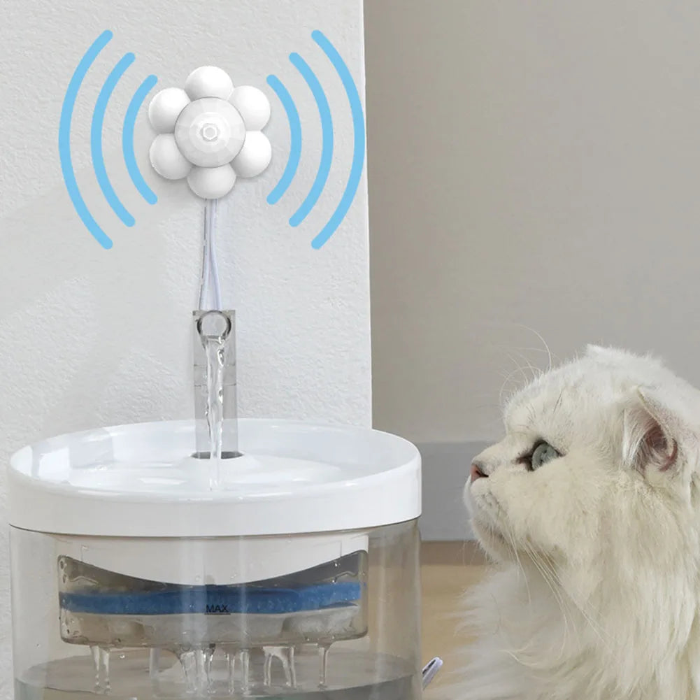Shunmaii Smart Automatic Cat Water Fountain With Infrared Sensor