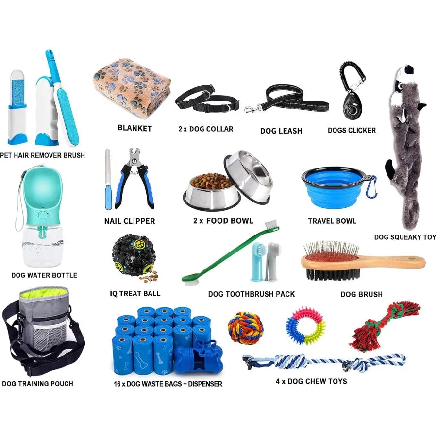 Puppy Supplies Starter Kit 39 Piece Set Puppies And Dogs