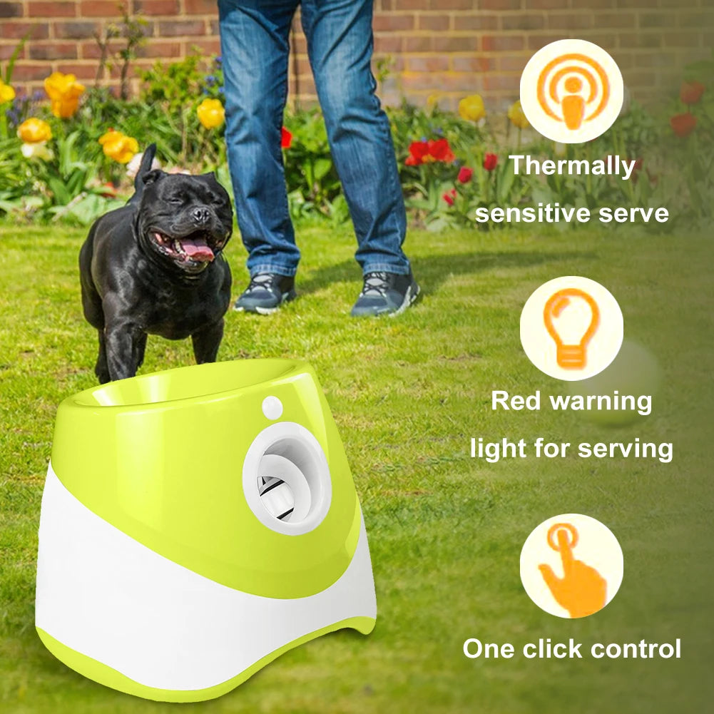 Pet Prime Automatic Dog Ball Launcher With 3 Balls