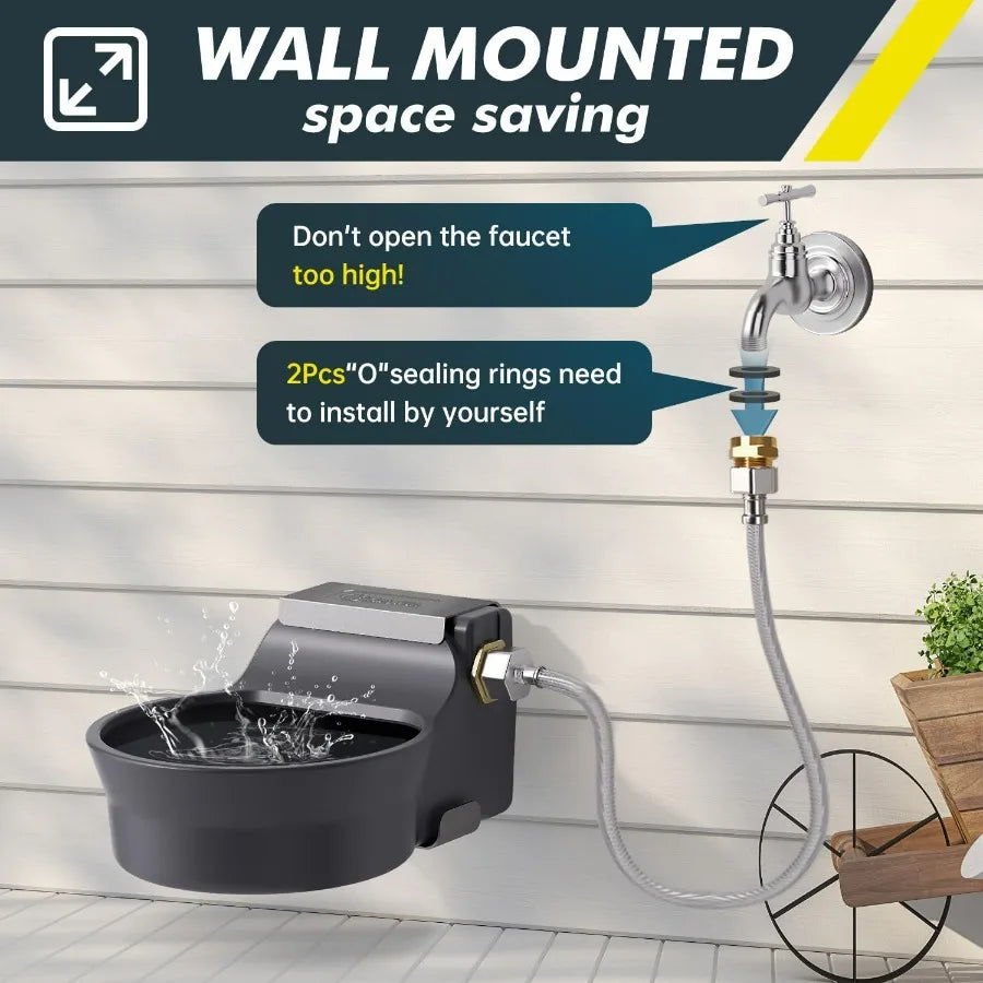 Hign-concerned Automatic Water Dispenser For Dogs And Cats