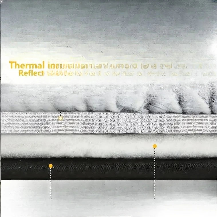 Self Warming Cat Bed With Faux Fur Heating Pad Indoor