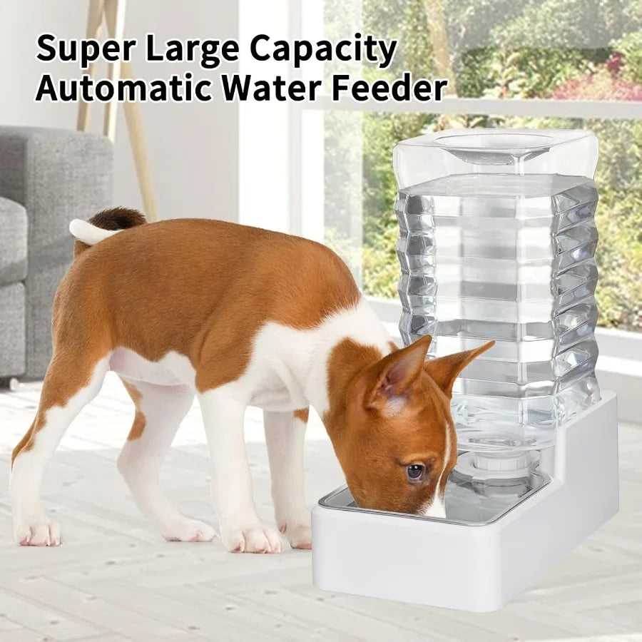 Hign-concerned Automatic Pet Water Dispenser With Gravity Fed Bowl