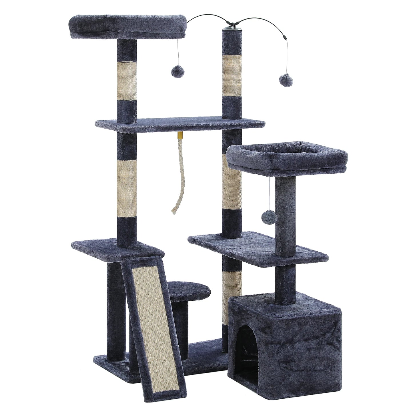 PAWZ Road Multi Level Cat Tree With Sisal Scratching Posts