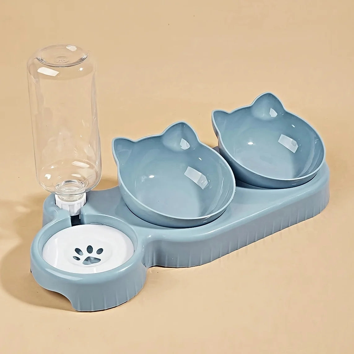 Pet Water Feeder Bowls With Gravity Dispenser For Pets