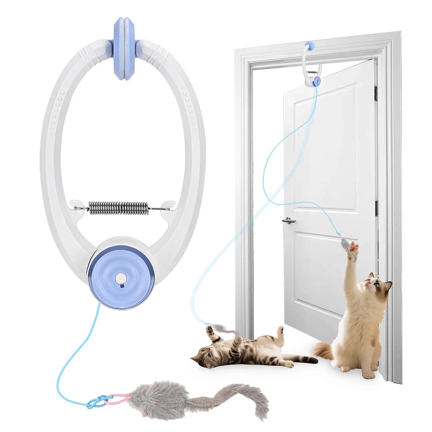 Cityflee Electric Door Hanging Cat Toys USB Rechargeable Interactive