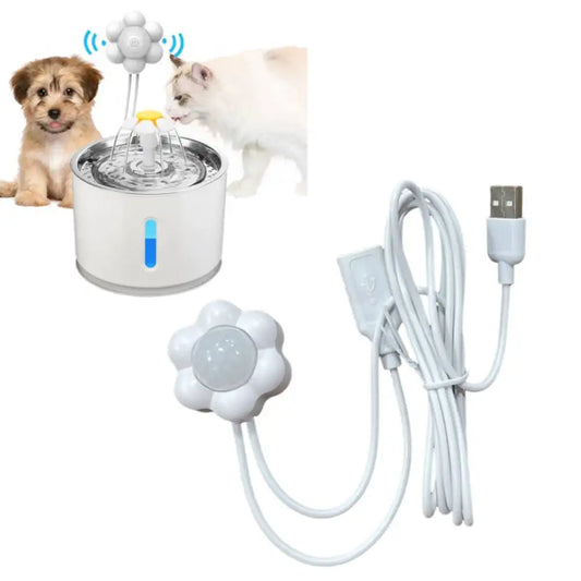 Shunmaii Smart Automatic Cat Water Fountain With Infrared Sensor