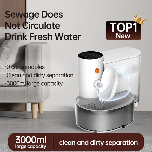 Hign-concerned Smart Wireless Cat Water Dispenser Fountain And Feeder