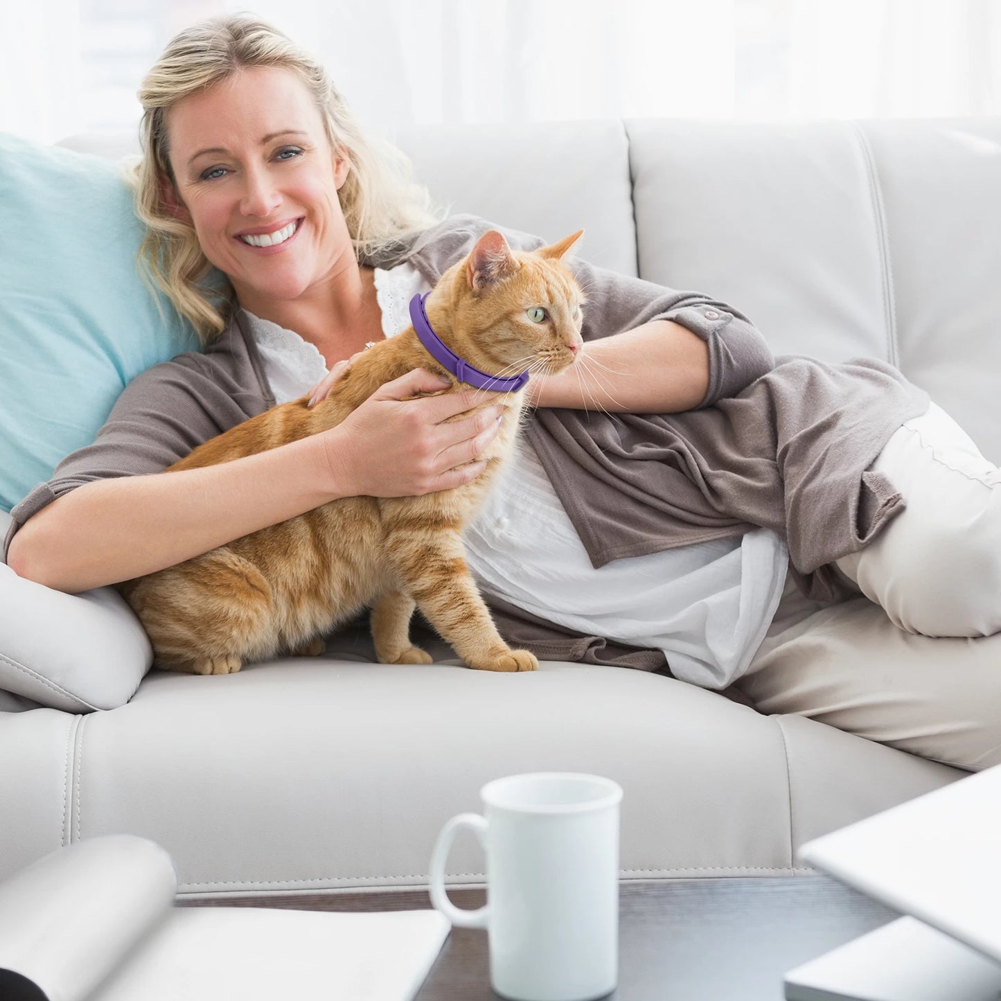 Shunmaii Cat Calming Collars Pheromone Pack Anti Anxiety