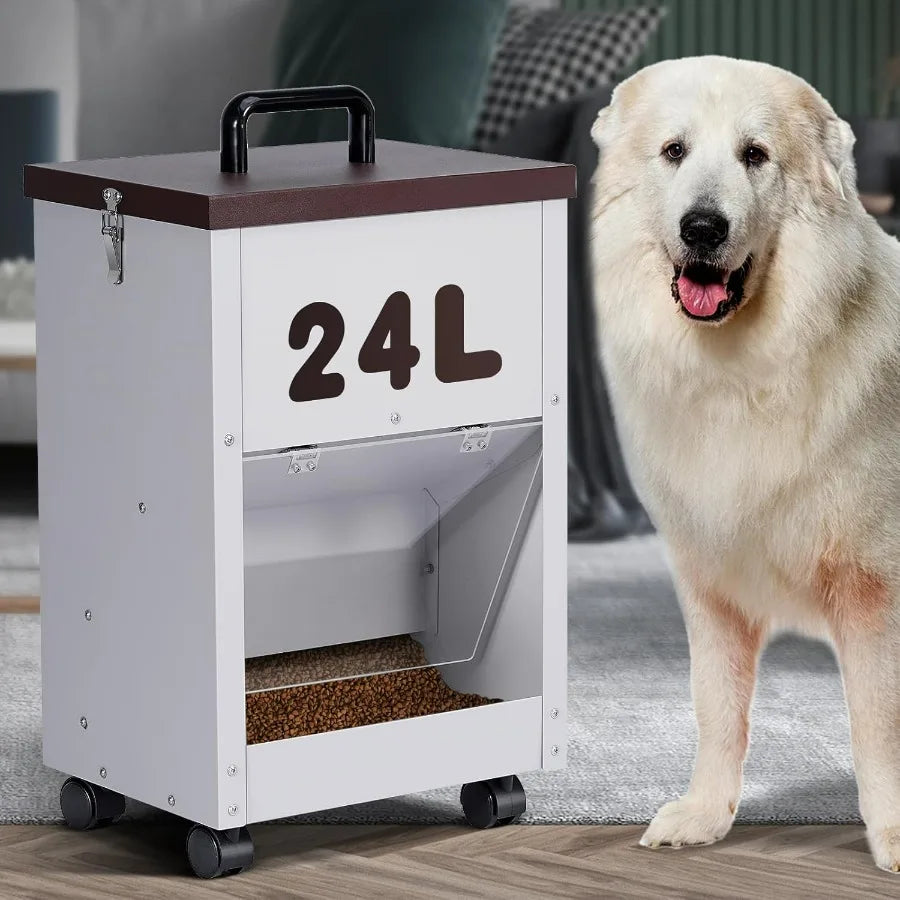 Hign-concerned Outdoor Automatic Dog Feeder For Large Breed