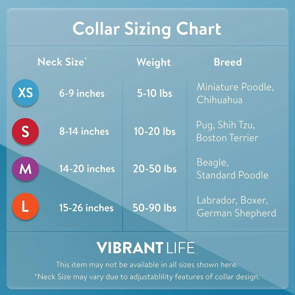 XMSJ Stylish Geometric Dog Collar Multicolor Abstract Print