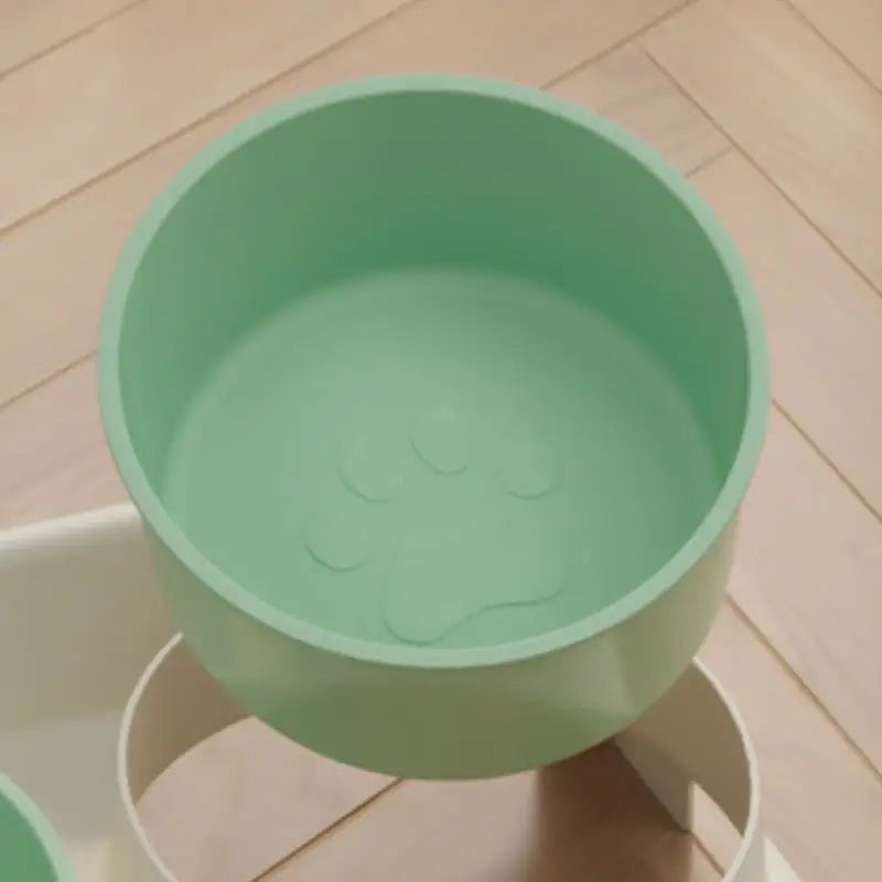 High Concerned Chemical Stainless Steel Elevated Double Bowls Pet Feeder