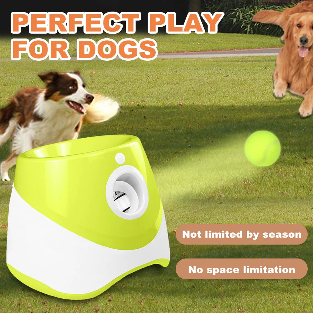 Pet Prime Automatic Dog Ball Launcher With 3 Balls
