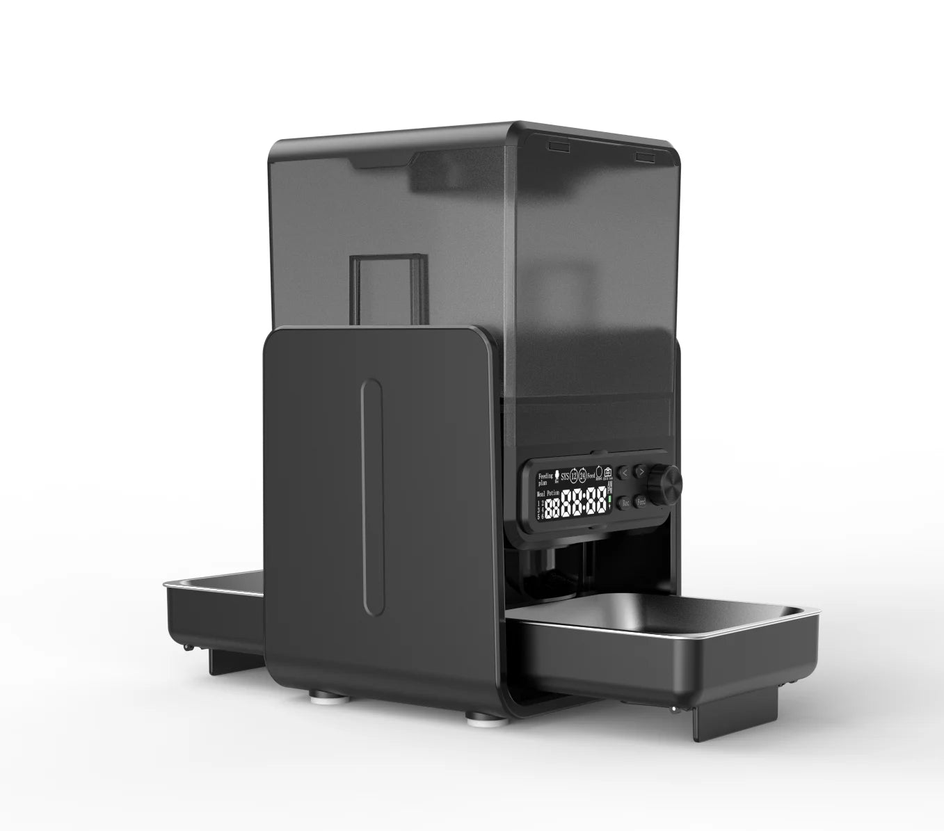 Cityflee Smart Pet Feeder Automatic For Cats And Dogs Timed Portion Control And Quantitative Feeding