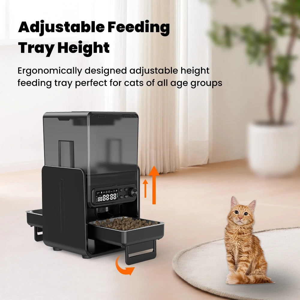 Cityflee Smart Pet Feeder Automatic With Timed Feeding