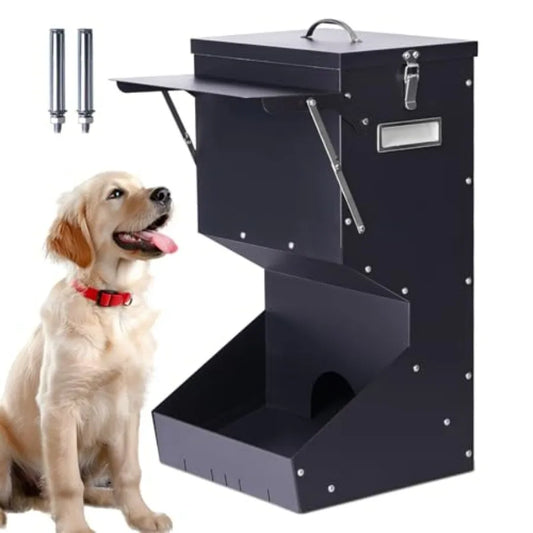 Hign-concerned Outdoor Automatic Dog Feeder Galvanized