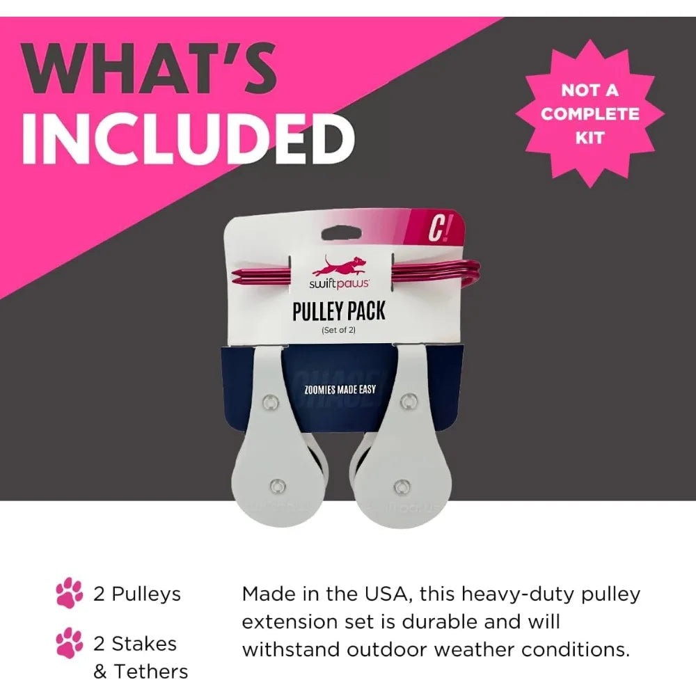 Hign-concerned Swift Paws Field Pulley Set Expansion Accessory