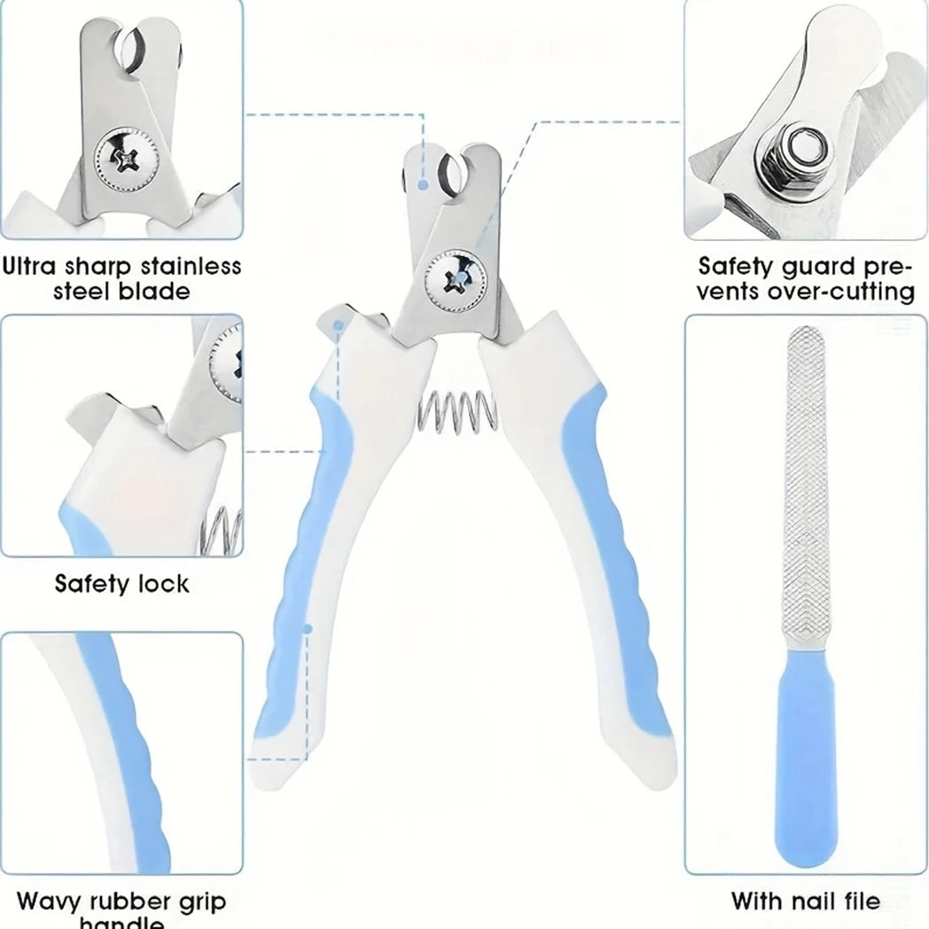 Hign-concerned 7Pack AllinOne PremiumQuality Pet Grooming Kit for DogsAndOtherPets