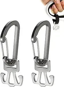 XMSJ Dog Poop Bag Holder For Leash With Carabiner Clip