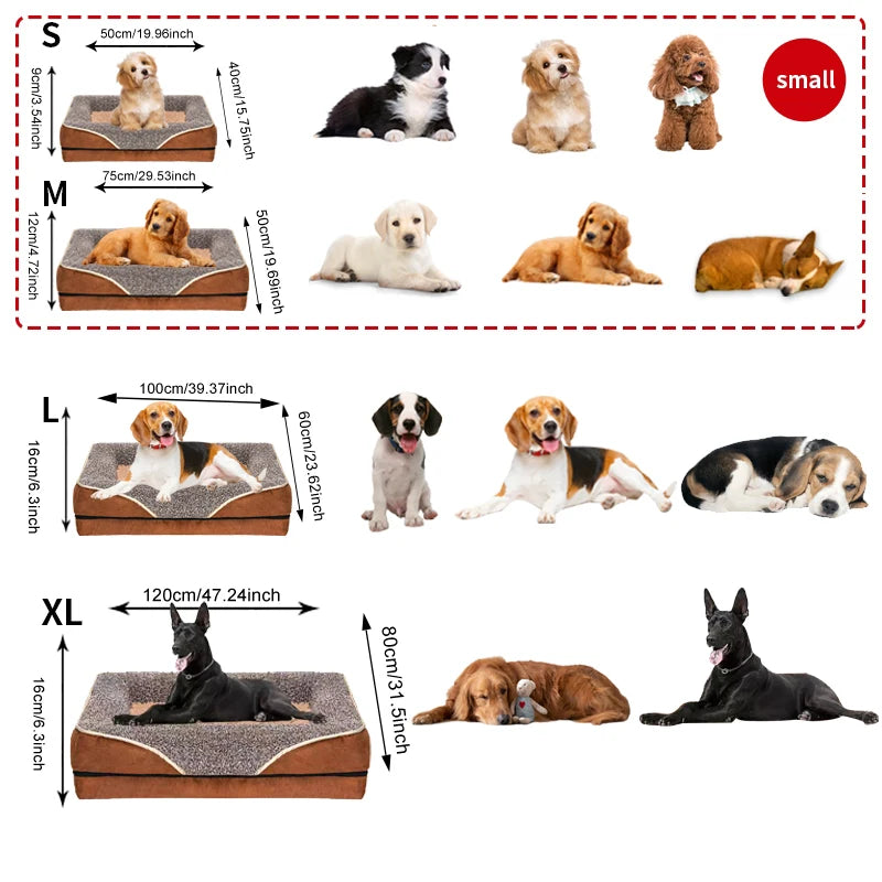 CN Jiangsu Removable Washable Pet Bed With Raised Edges