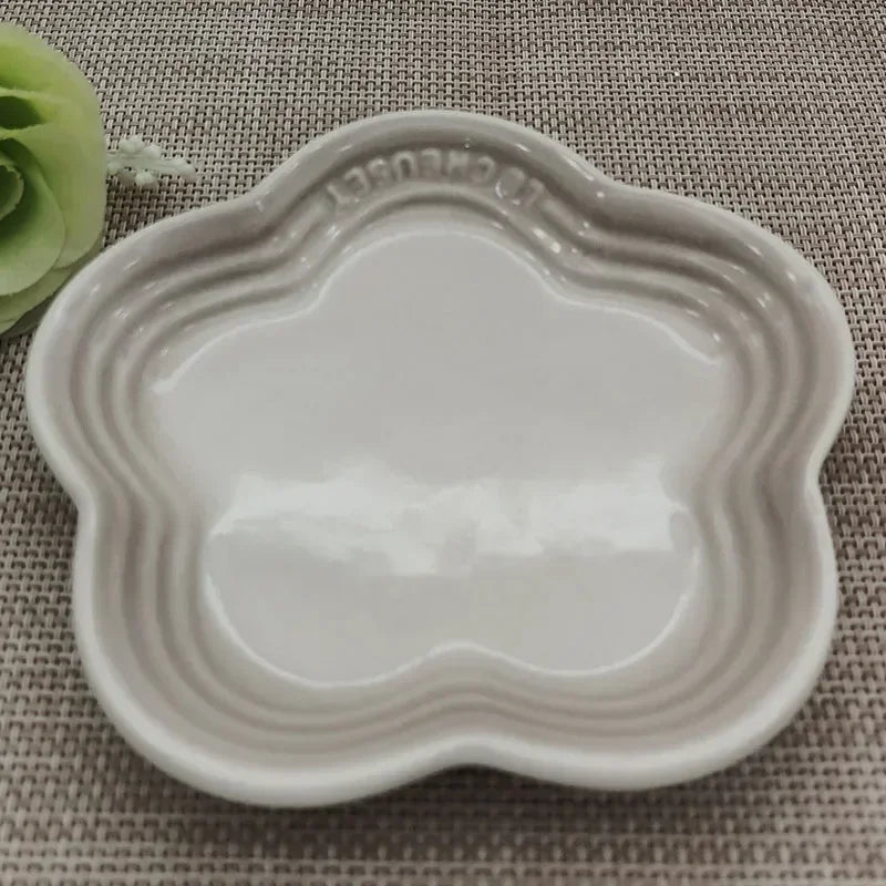 Ceramic Raised Cat Feeding Bowl Elevated Anti Vomit Whisker Stress Free