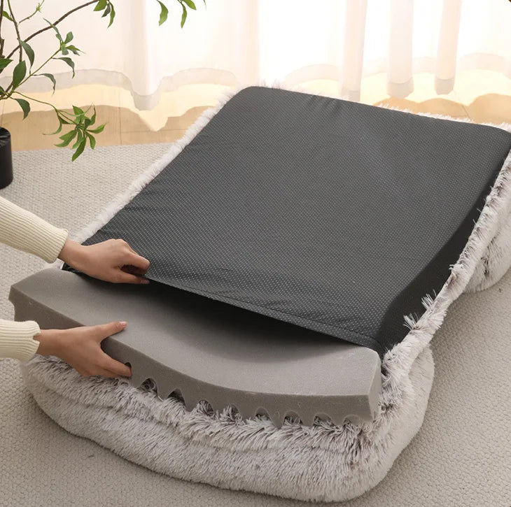 Jiangsu Orthopedic Thickened Dog Bed With Removable Washable Cover