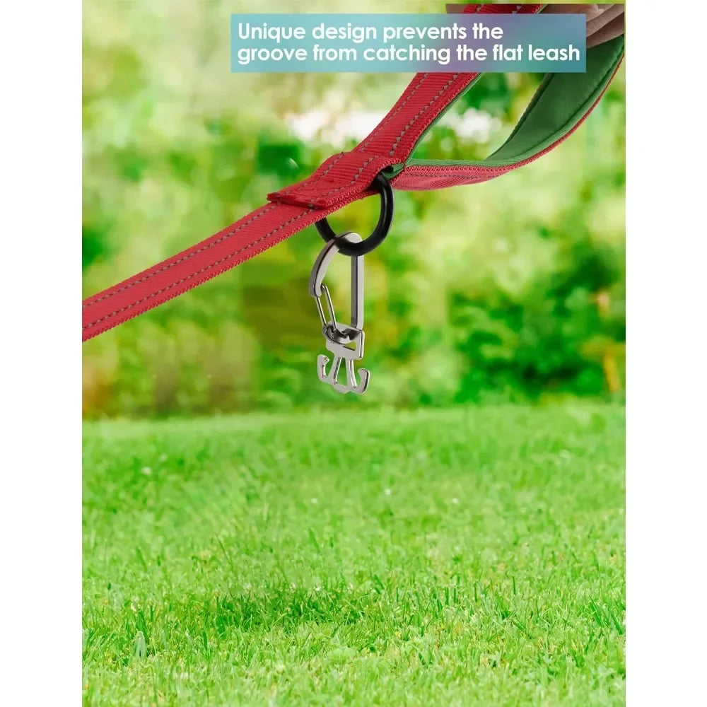 XMSJ Dog Poop Bag Holder For Leash With Carabiner Clip