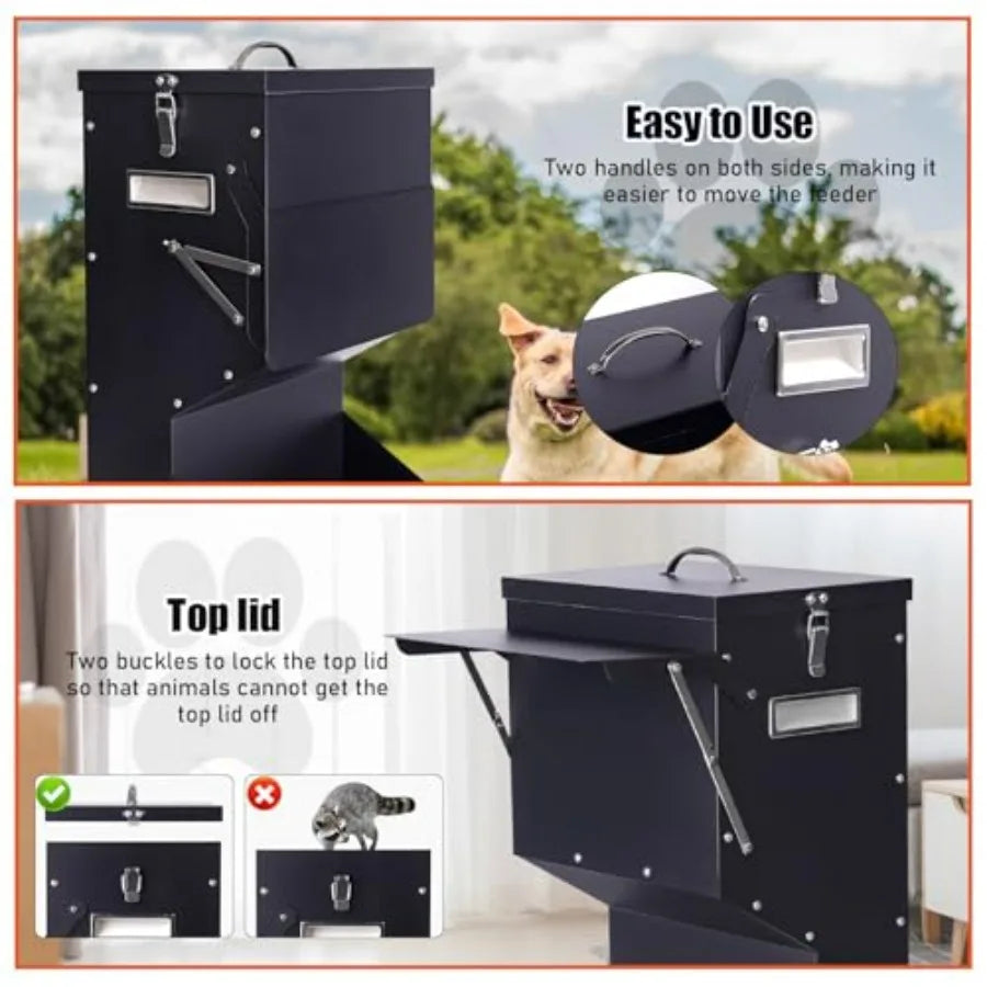 Hign-concerned Outdoor Automatic Dog Feeder Galvanized