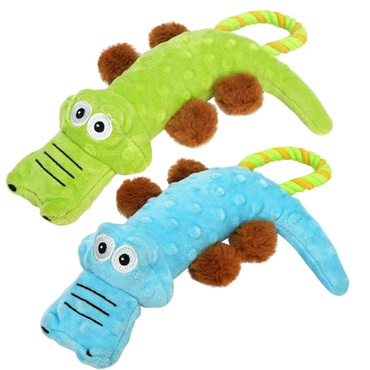 Hign-concerned Dog Squeaky Toy 2 Pack Tug Of War Plush
